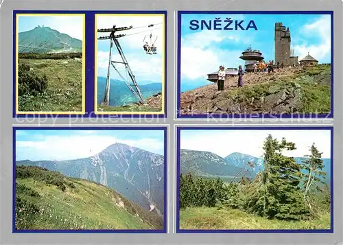 AK / Ansichtskarte Snezka Schneekoppe Krkonose