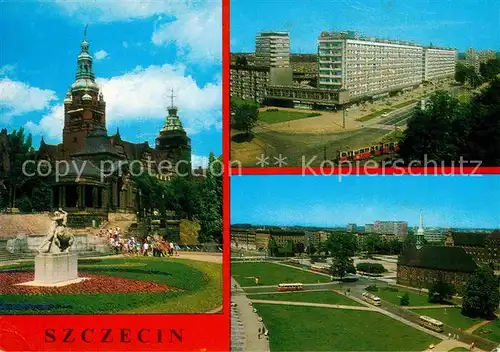 AK / Ansichtskarte Szczecin Stettin 