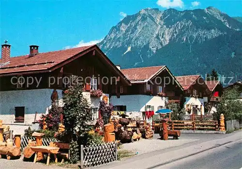 AK / Ansichtskarte Oberstdorf Brunnenschnitzerei Kat. Oberstdorf