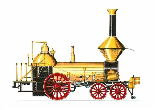 AK / Ansichtskarte Lokomotive Norris 1839  Kat. Eisenbahn