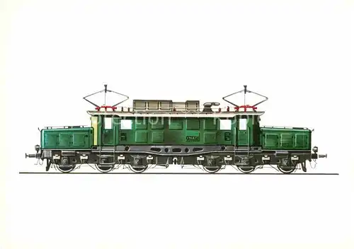 AK / Ansichtskarte Lokomotive Elektrische schwere Gueterzug Lokomotive E 94  Kat. Eisenbahn
