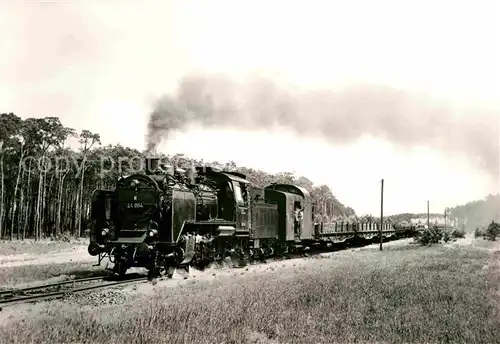 AK / Ansichtskarte Lokomotive 24004 Bw Jerichow Gueterzug  Kat. Eisenbahn