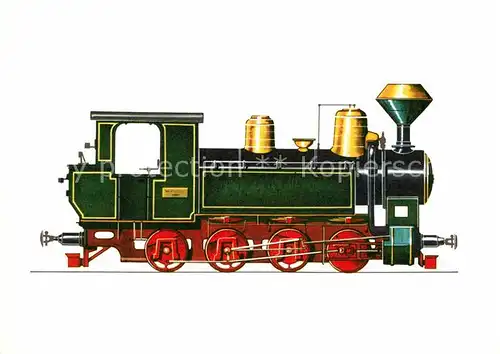 AK / Ansichtskarte Lokomotive Schmalspurlokomotive Staatsbahn Ungarn 1906 1914 Kat. Eisenbahn