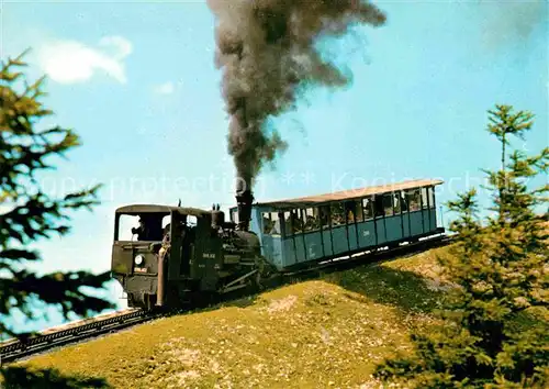 AK / Ansichtskarte Zahnradbahn Schafbergbahn St. Wolfgang am Wolfgangsee  Kat. Bergbahn