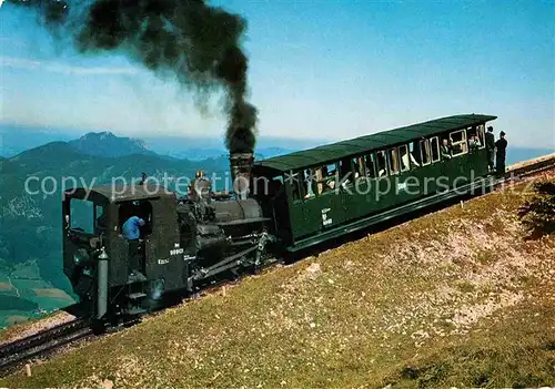 AK / Ansichtskarte Zahnradbahn Schafberg St. Wolfgang Salzkammergut Kat. Bergbahn