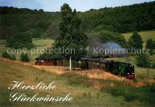 AK / Ansichtskarte Lokomotive Ruegensche Kleinbahn Seelvitz  Kat. Eisenbahn