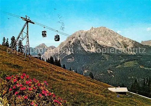 AK / Ansichtskarte Seilbahn Jenner Berchtesgaden  Kat. Bahnen