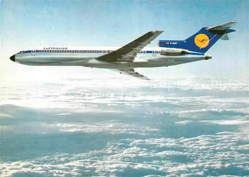 AK / Ansichtskarte Lufthansa B 727 Europa Jet  Kat. Flug