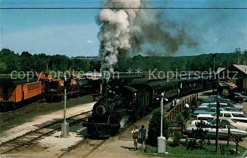 AK / Ansichtskarte Lokomotive Mid Continent Railway North Freedom Wisconsin  Kat. Eisenbahn