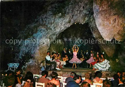 AK / Ansichtskarte Tanz Taenzer La Cueva Vida nocturna Spanien 