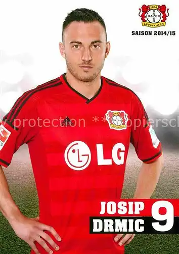 AK / Ansichtskarte Fussball Bayer Leverkusen Josip Drmic  Kat. Sport