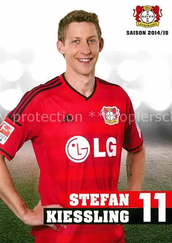 AK / Ansichtskarte Fussball Bayer Leverkusen Stefan Kiessling  Kat. Sport