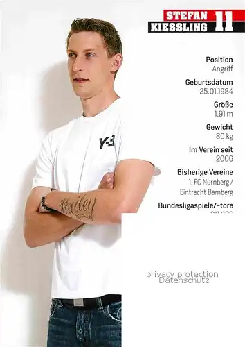 AK / Ansichtskarte Fussball Bayer Leverkusen Stefan Kiessling  Kat. Sport