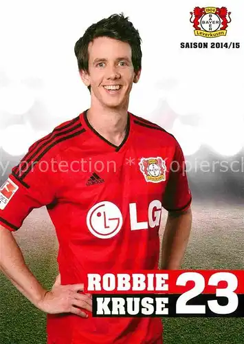 AK / Ansichtskarte Fussball Bayer Leverkusen Robbie Kruse  Kat. Sport