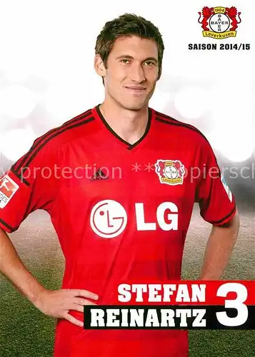 AK / Ansichtskarte Fussball Bayer Leverkusen Stefan Reinartz Kat. Sport