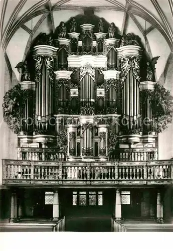 AK / Ansichtskarte Kirchenorgel Dom St. Laurentius und St. Johannes Merseburg  Kat. Musik