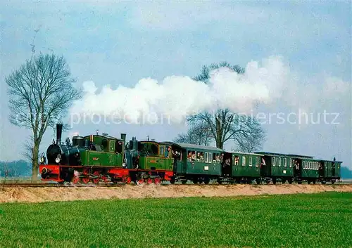 AK / Ansichtskarte Lokomotive Hoya Spreewald Heiligenberg  Kat. Eisenbahn