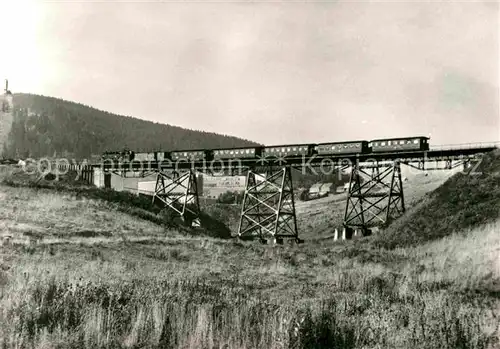 AK / Ansichtskarte Eisenbahn Schmalspurbahn Cranzahl Oberwiesenthal  Kat. Eisenbahn