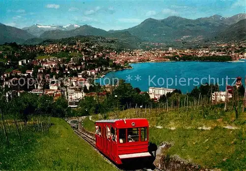 AK / Ansichtskarte Lugano TI Paradiso Bergbahn Lago di Lugano Kat. Lugano