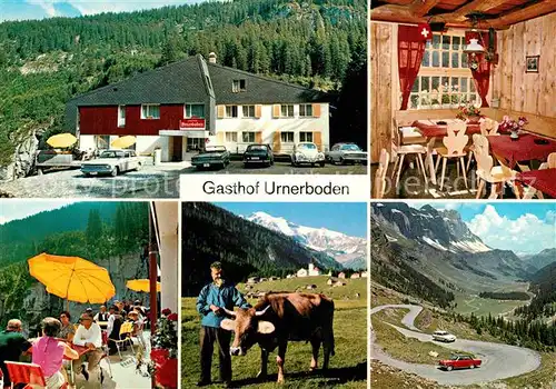 AK / Ansichtskarte Urnerboden Gasthof Urnerboden an Klausenstrasse Kat. Urnerboden