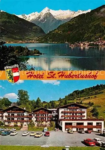 AK / Ansichtskarte Zell See Seepanorama Hotel St Hubertushof  Kat. Zell am See