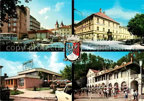 AK / Ansichtskarte Zalozil Hotels Kras Javornik Motel Proteus Jamska Restauracia Kat. Tschechische Republik