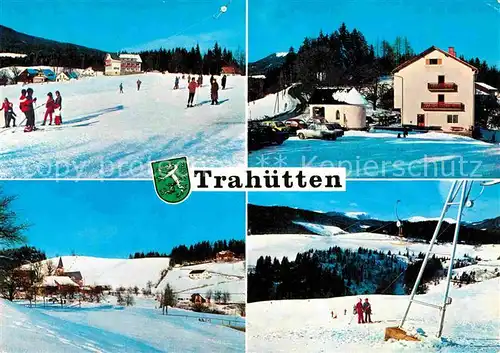 AK / Ansichtskarte Trahuetten Teilansichten Skilift Skipisten Kat. Trahuetten