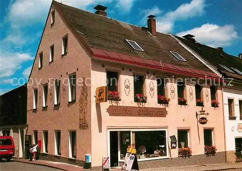 AK / Ansichtskarte Oberwiesenthal Erzgebirge Cafe Konditorei Enderlein Kat. Oberwiesenthal