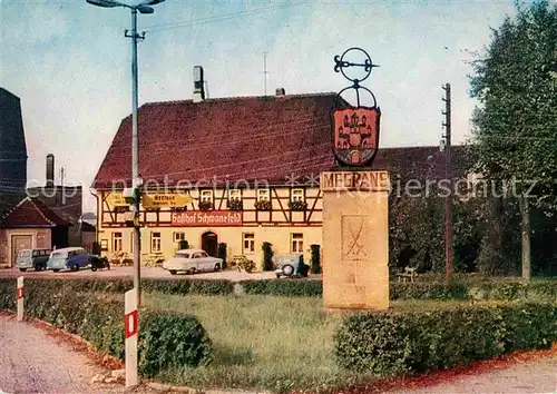 AK / Ansichtskarte Meerane Ausflugsgaststaette Gasthof Schwanefeld Kat. Meerane