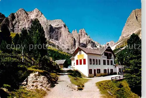 AK / Ansichtskarte Rifugio Catinaccio Gruppe del Catinaccio Dolomiti