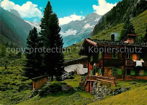 AK / Ansichtskarte Ginzling Jagdhaus Maxhuette Hochtal der Gunggl Zillertal Kat. Mayrhofen