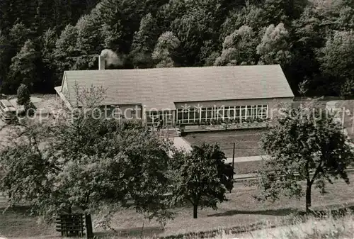 AK / Ansichtskarte Biberau Biberschlag Kulturhaus Robert Stramm Kat. Schleusegrund