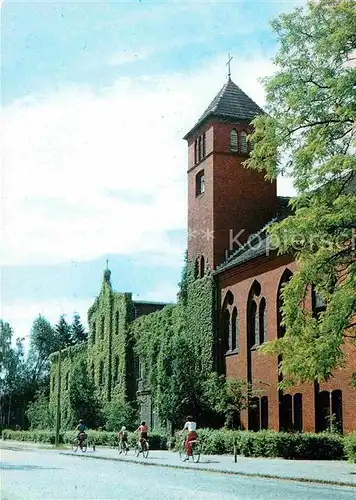 AK / Ansichtskarte Fuerstenwalde Spree Haus Bethanien mit Samariterkirche Kat. Fuerstenwalde