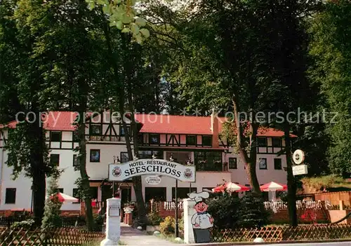 AK / Ansichtskarte Lanke Restaurant Hotel Seeschloss Kat. Wandlitz
