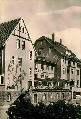 AK / Ansichtskarte Schierke Harz Erholungsheim Hermann Gieseler Kat. Schierke Brocken