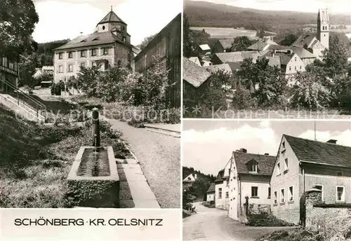 AK / Ansichtskarte Schoenberg Altmark Ortspartien Brunnen Kat. Schoenberg Altmark