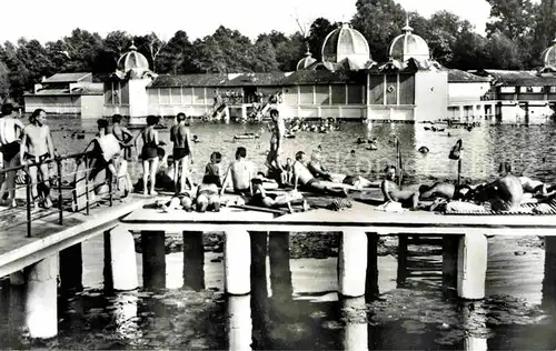 AK / Ansichtskarte Hevizgyogyfuerdoe Strand  Kat. Ungarn