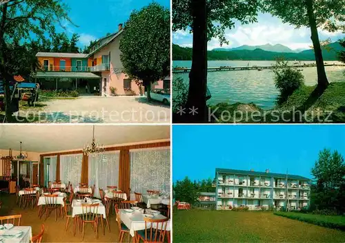 AK / Ansichtskarte Klopeinersee Hotel Pension Karawankenblick Kat. Oesterreich