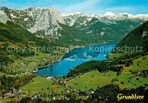 AK / Ansichtskarte Grundlsee Steiermark Luftaufnahme  Kat. Grundlsee