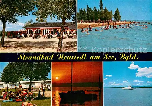 AK / Ansichtskarte Neusiedl See Strandbad Kat. Neusiedl am See