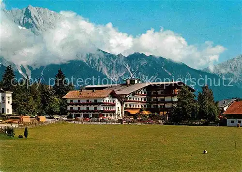 AK / Ansichtskarte Obsteig Tirol Hotel Tyrol Mieminger Kette Kat. Obsteig