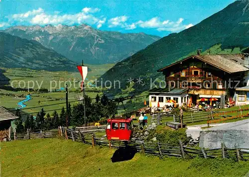 AK / Ansichtskarte Zell Ziller Tirol Gasthof Grindalm Enzian Sepp Kat. Zell am Ziller