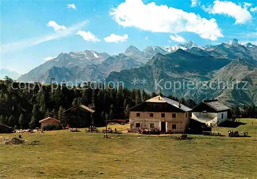 AK / Ansichtskarte Schenna Meran Gasthaus Tallner Alm Hirzerhuette Kat. Italien