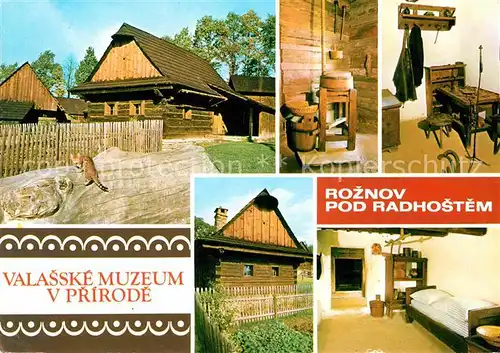 AK / Ansichtskarte Roznov pod Radhostem Valasske Muzeum V Prirode Kat. Roznau Rosenau