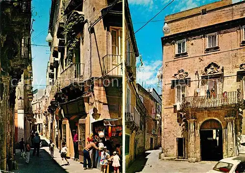AK / Ansichtskarte Taranto Old City  Gassen Kat. Taranto
