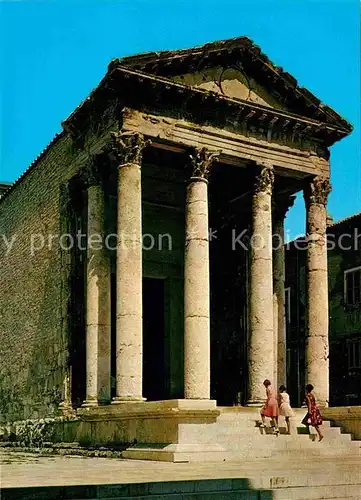 AK / Ansichtskarte Pula Augustus Temple Kat. Pula