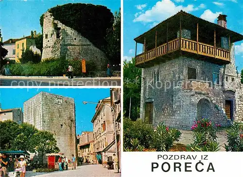 AK / Ansichtskarte Porec Altstadt Kat. Kroatien