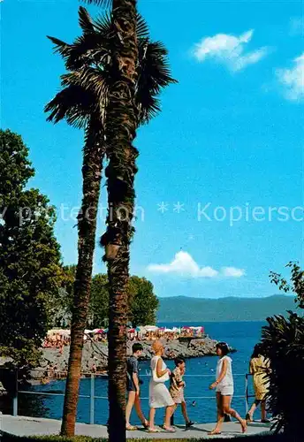 AK / Ansichtskarte Opatija Istrien Promenade