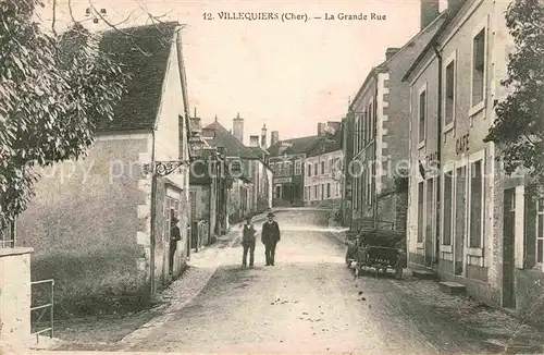 AK / Ansichtskarte Villequiers La Grande Rue Kat. Villequiers