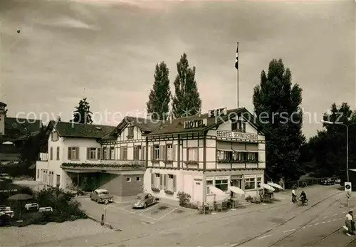 AK / Ansichtskarte Romanshorn Bodensee Seehotel Schweizerhaus
